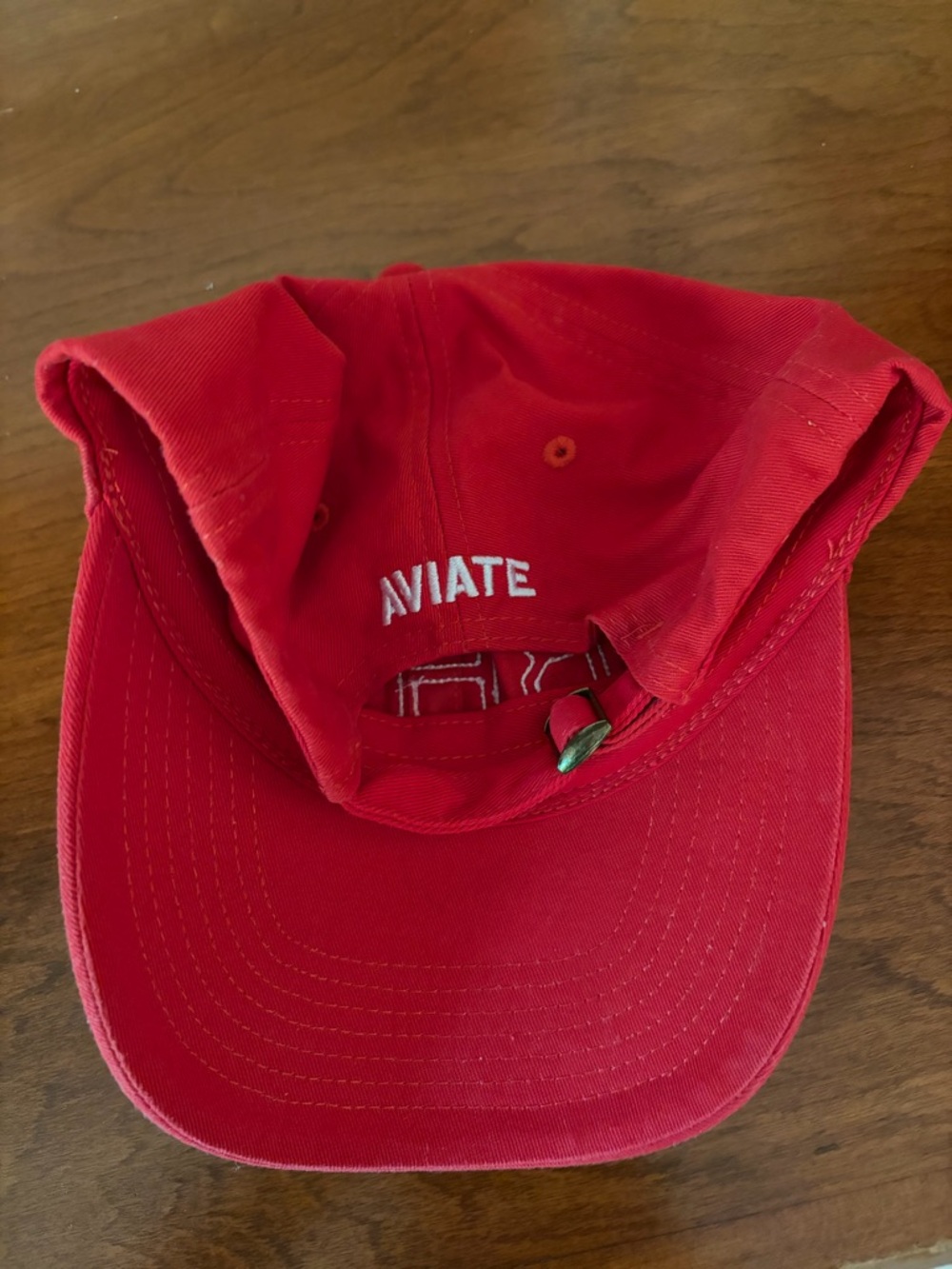 Red BHM Aviate hat - Picture 2 of 3
